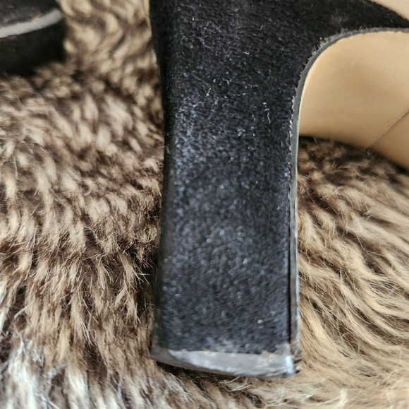 Costa Blanca metallic blue and black suede shoes- size 6.5 - Picture 7 of 7